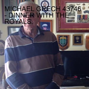 MICHAEL GRECH 43746 - DINNER WITH THE ROYALS. The RSL - A Time To Celebrate 2021