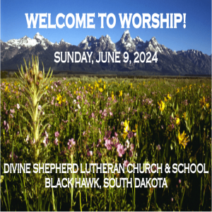Divine Service: Sunday, June 9, 2024