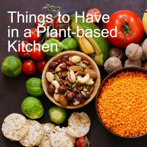 Things to Have in a Plant-based Kitchen