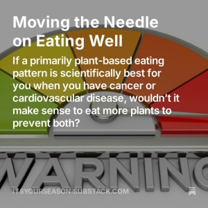 Moving the Needle on Eating Well