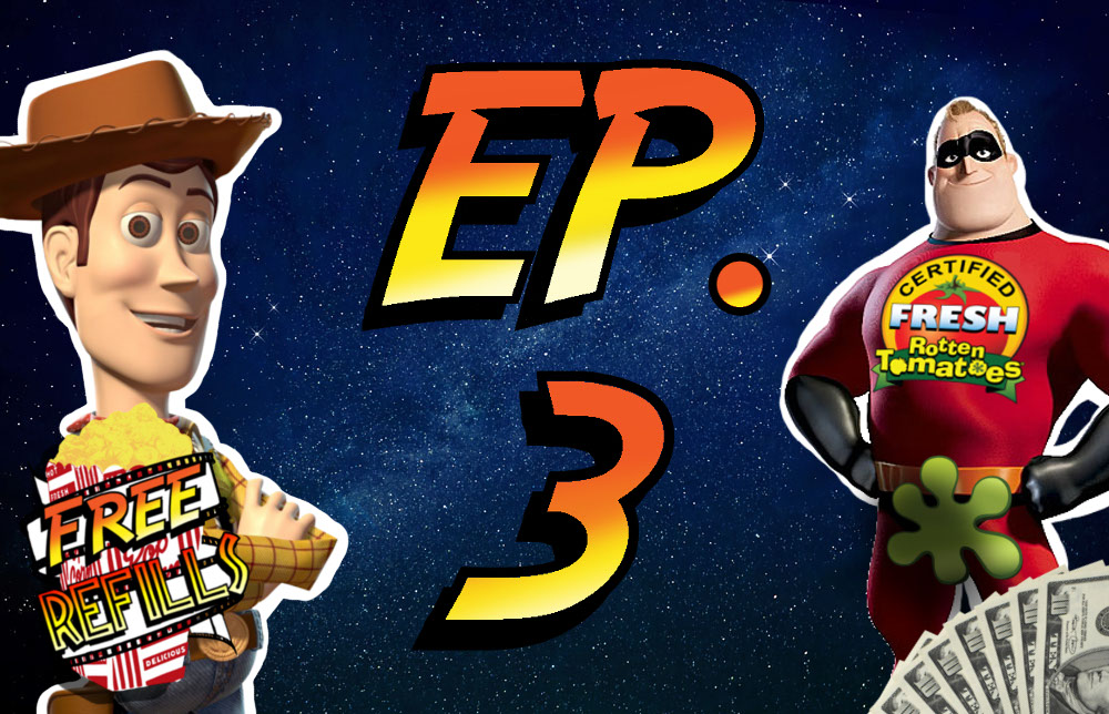 Free Refills Podcast: Ep. #3 Awful Movie Experiences, Kid Movie Rants, Avoiding What The Critics Say - Movie Podcast