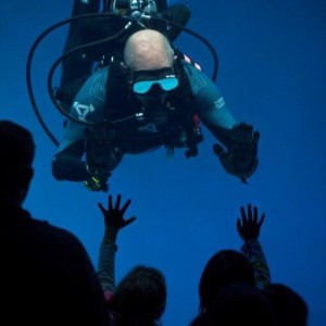 George Peterson - scuba diver, educator, Monterey Bay Aquarium