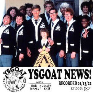 YSGOAT News: January 13, 2022