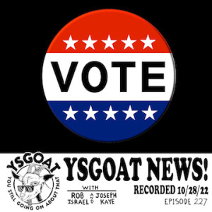 YSGOAT News: November 3, 2022