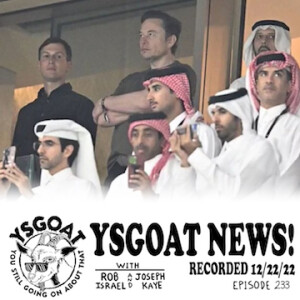 YSGOAT News: December 22, 2022