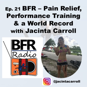 BFR - Pain Relief, Performance training and a World Record with Jacinta Carroll