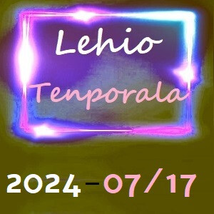Lehio Tenporala 2024/07/17 : Mikel Urdangarin + Herri Musikaren Txokoa