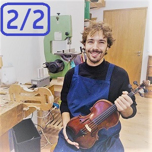 Avec le premier client vient le syndrome de l’imposteur … (Luca Laulhere, Luthier 2/2)