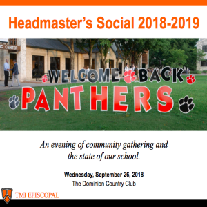 Episode 10: Padrecast 4, Headmaster's Social and State of the School Address