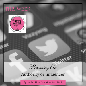 Becoming An Authority or Influencer