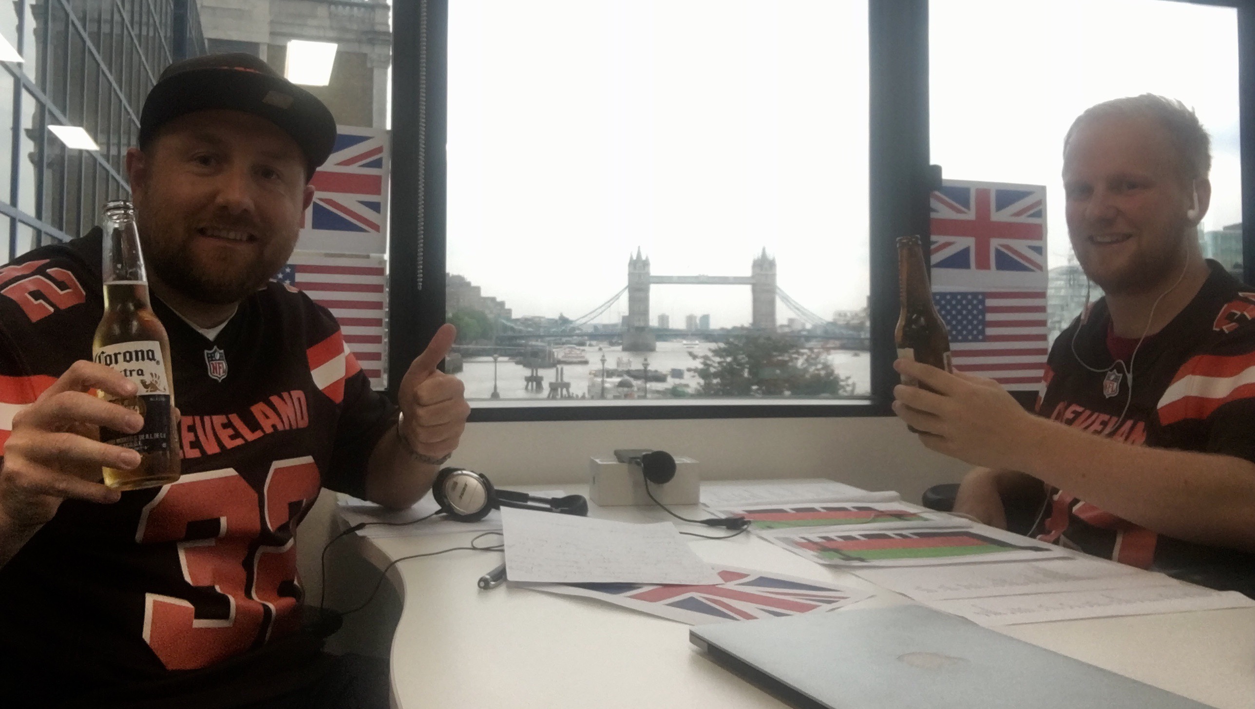 The first ever unnamed International Cleveland Browns Podcast