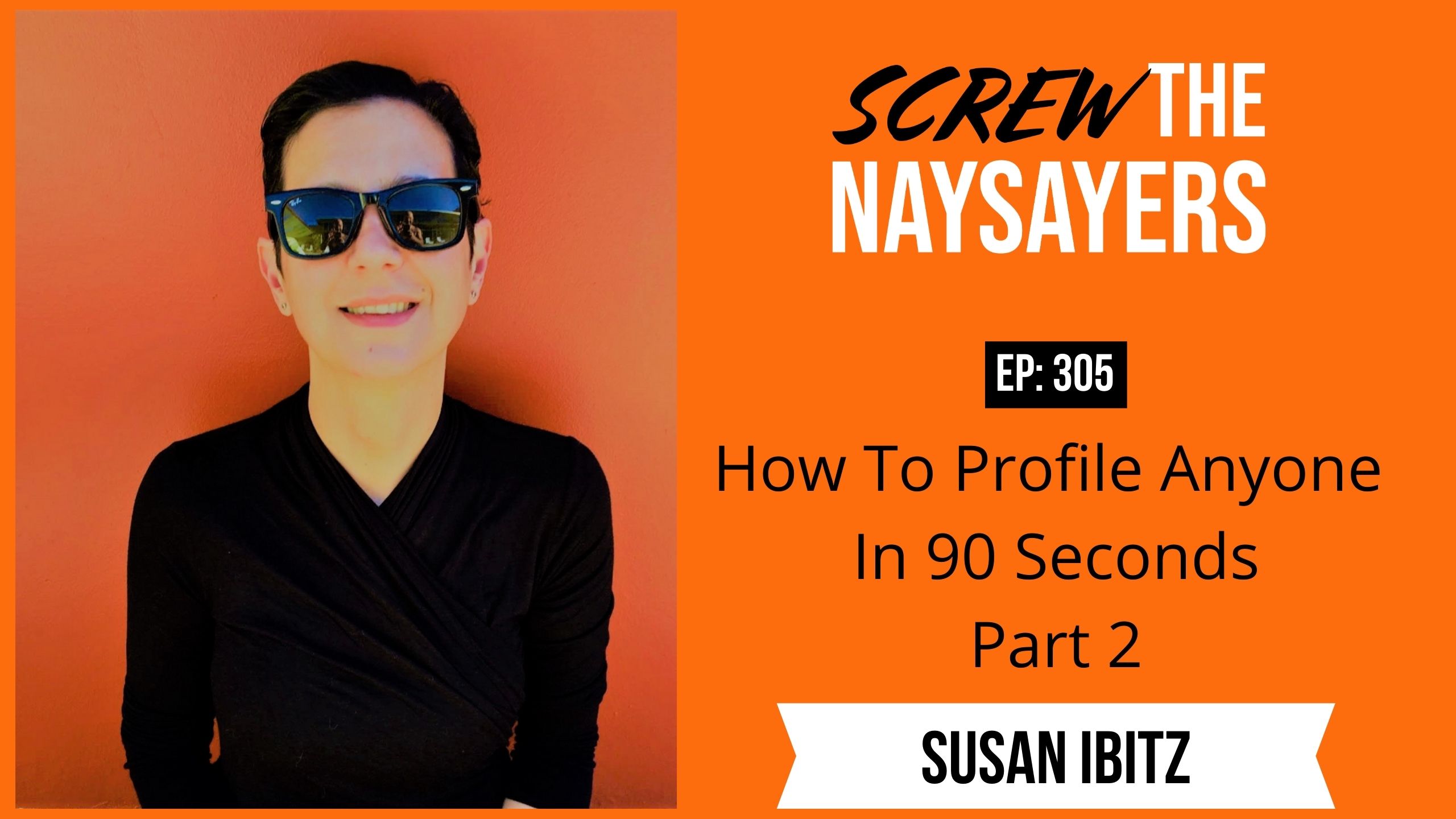 How To Profile Anyone In 90 Seconds | Susan Ibitz - Part 2