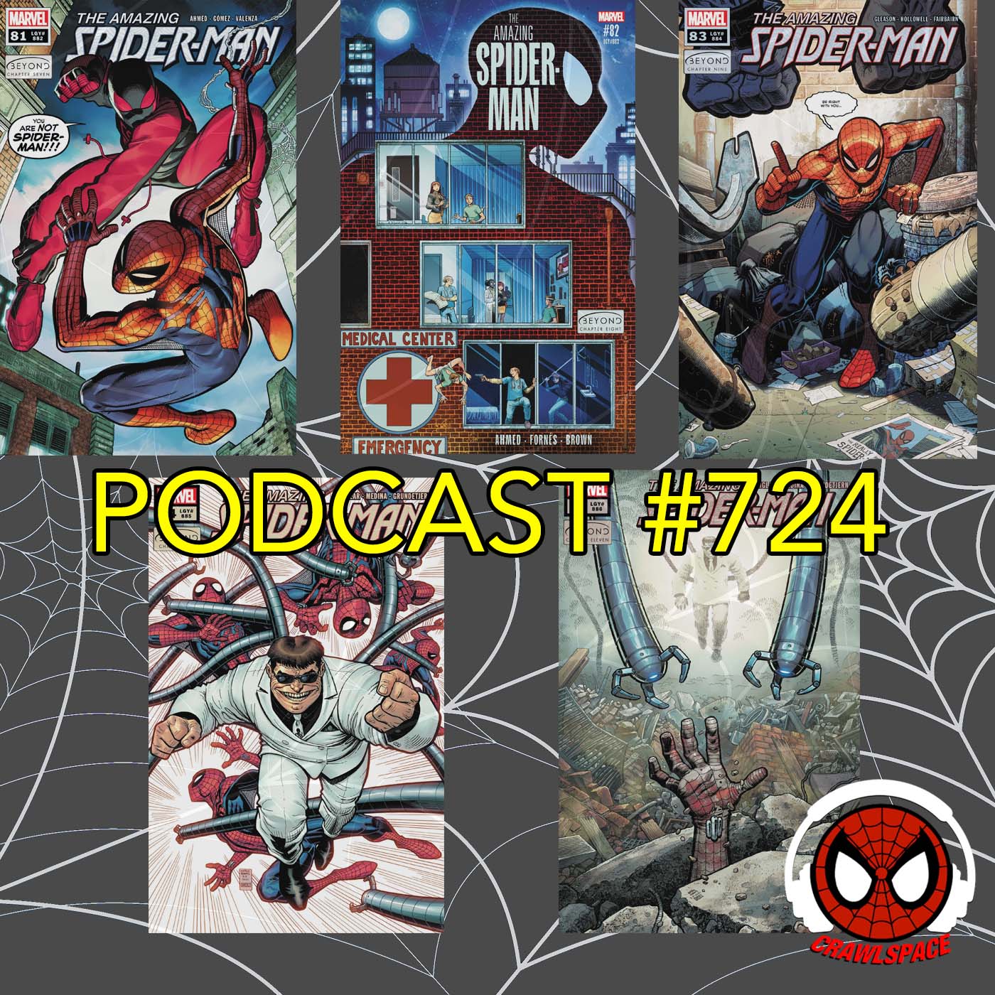 Podcast #724- Amazing Spider-Man Reviews #882-886