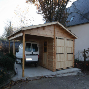 Wie bekomme zu eine Garten Holz Garage in der kostengünstigsten Methode gebaut?