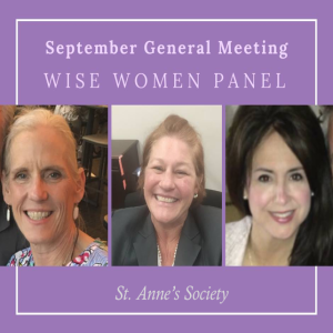 2018-09-19: Wise Women Panel