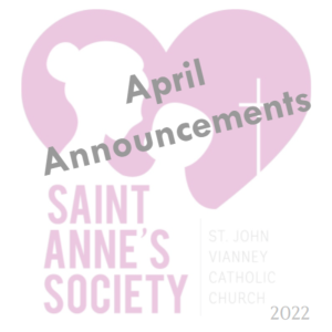 2022-4-20: April General Meeting Announcements