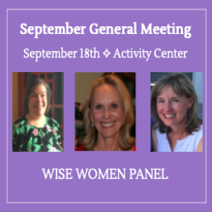 2019-09-18: Wise Women Panel