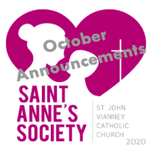 2020-10-21: October General Meeting Announcements