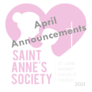 2021-04-21: April General Meeting Announcements