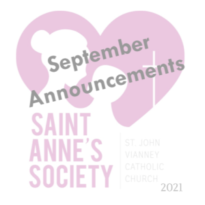 2021-09-15: September General Meeting Announcements