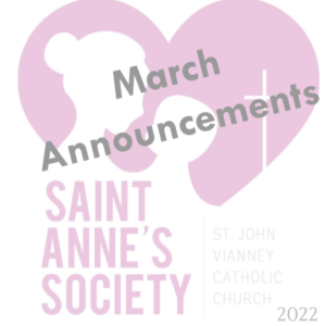 2022-3-23: March General Meeting Announcements