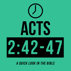 Acts 2:42-47 - Episode 42