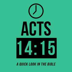 Acts 14:15 - Celebrity Pastors or the Living God