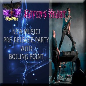 Raven's Heart_23 Inspirational New Rock From Boiling Point