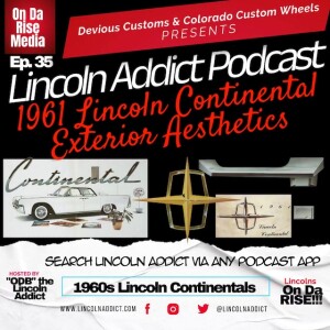 1961 Lincoln Continental Exterior Aesthetics