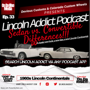 1960s Lincolns -  Sedan vs. Convertible Differences