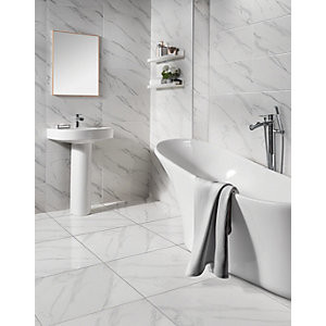 Know the Tile Decor Creates Patterned-paradise With the Right Bathroom Design