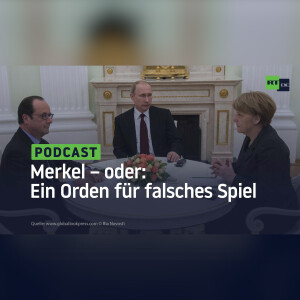 Merkel – oder: Ein Orden für falsches Spiel