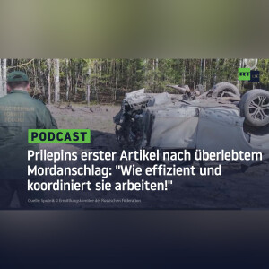 Prilepins erster Artikel nach überlebtem Mordanschlag: ”Wie effizient und koordiniert sie arbeiten!”