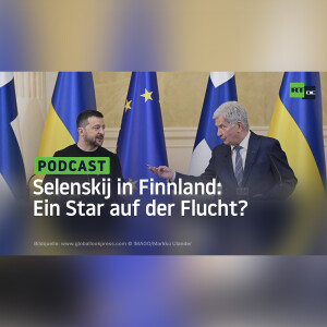 Selenskij in Finnland: Ein Star auf der Flucht?