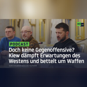 Doch keine Gegenoffensive? Kiew dämpft Erwartungen des Westens und bettelt um Waffen