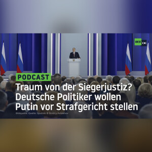 Traum von der Siegerjustiz? Deutsche Politiker wollen Putin vor Strafgericht stellen