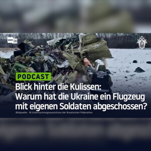 Blick hinter die Kulissen: Warum hat die Ukraine ein Flugzeug mit eigenen Soldaten abgeschossen?