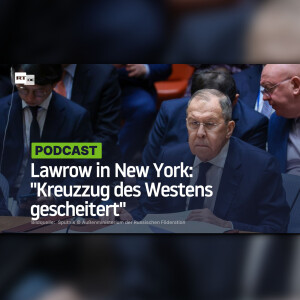 Lawrow in New York: "Kreuzzug des Westens gescheitert"