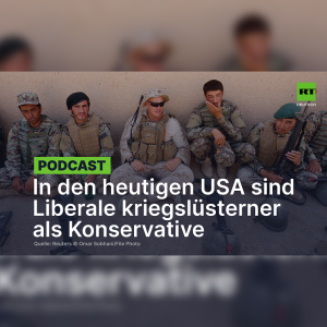 In den heutigen USA sind Liberale kriegslüsterner als Konservative