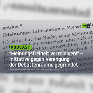 ”Meinungsfreiheit verteidigen!” – Initiative gegen Verengung der Debattenräume gegründet