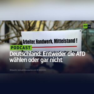 Deutschland: Entweder die AfD wählen oder gar nicht