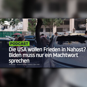 Die USA wollen Frieden in Nahost? Biden muss nur ein Machtwort sprechen
