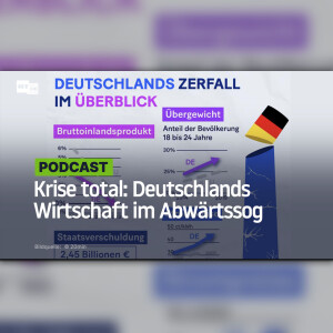 Krise total: Deutschlands Wirtschaft im Abwärtssog