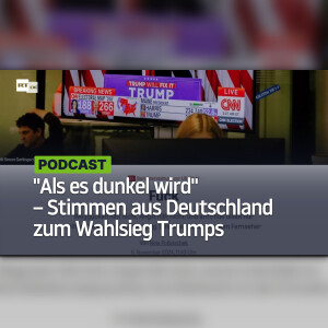 "Als es dunkel wird" – Stimmen aus Deutschland zum Wahlsieg Trumps