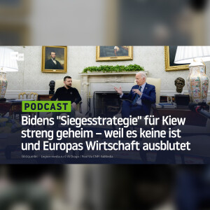 Bidens "Siegesstrategie" für Kiew streng geheim – weil es keine ist und Europas Wirtschaft ausblutet