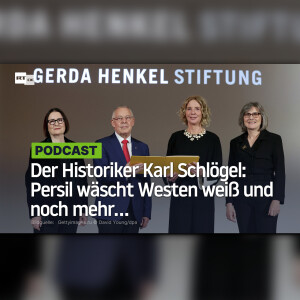 Der Historiker Karl Schlögel: Persil wäscht Westen weiß und noch mehr...