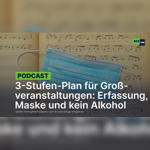 Drei-Stufen-Plan für Großveranstaltungen: Digitale Erfassung, Maske und kein Alkohol
