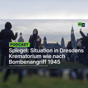 Situation in Dresdens Krematorium wie nach Bombenangriff 1945? SPIEGEL zieht schrägen Vergleich