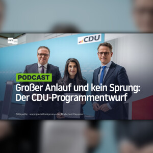 Großer Anlauf und kein Sprung: Der CDU-Programmentwurf