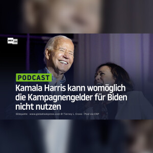 Kamala Harris kann womöglich die Kampagnengelder für Biden nicht nutzen